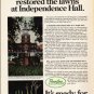 1976 Pennfine Grass Ad "Independence Hall"