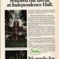 1976 Pennfine Grass Ad "Independence Hall"