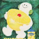 1963 Snoboy Ad "Fresh From Florida"