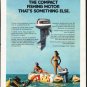 1976 Evinrude Ad "The compact fishing motor"