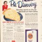 1953 Betty Crocker Ad "Newest Pie Discovery"