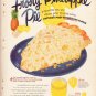 1953 Betty Crocker Ad "Newest Pie Discovery"