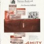 1961 Amity Leather Products Ad "his favorite billfold"