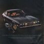 1976 Ford Capri Ad "Le Cat Black" ~ (model year 1976)