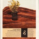 1976 Berven Carpet Ad "Carpet Waiting"