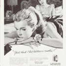 1957 Listerine Ad "halitosis"