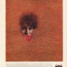 1961 Roxbury Carpet Ad "a carpet is a Woman"