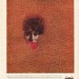 1961 Roxbury Carpet Ad "a carpet is a Woman"