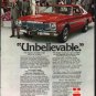 1976 Dodge Aspen Ad "Unbelievable" ~ (model year 1976)