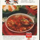 1958 Campbell's Soup Ad "Every lunchtime"