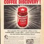 1953 Maxwell House Ad "Amazing Coffee Discovery"