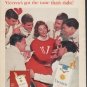 1962 Viceroy Cigarettes Ad "Smoke all seven"