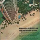 1976 Hilton Ad "No one else on Waikiki"