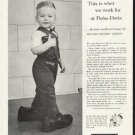 1958 Parke-Davis Ad "what we work for"