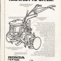1976 Honda Ad "The Honda Tiller"