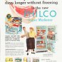 1957 Philco Refrigerator Ad "Keep meat fresh"