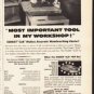 1953 Comet Saw Ad "Most Important Tool"
