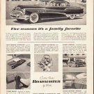 1953 Buick Ad "Five reasons" ... (model year 1953)