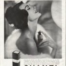 1958 Chanel Cologne Ad "For the first time"