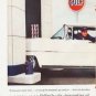 1957 Gulfpride Motor Oil Ad "To keep your engine clean"