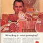 1962 Avisco Ad "We're deep in meat packaging!"