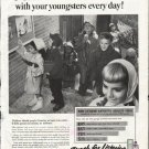 1958 Listerine Ad "Germs Go to School"