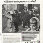 1958 Listerine Ad "Germs Go to School"