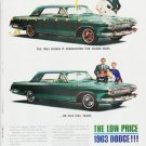 1963 Dodge  Ad "five full years" ... (model year 1963)
