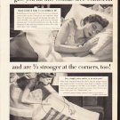 1953 Lady Pepperell Ad "Snug Fit Sheets"