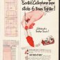 1953 Scotch Tape Ad "New Formula"