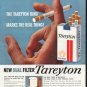 1958 Tareyton Cigarettes Ad "The Tareyton Ring"