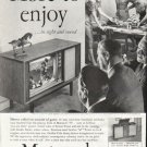 1958 Motorola TV Ad "More to enjoy"