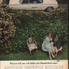 1963 Ford Thunderbird Ad "What to tell your wife" ~ (model year 1963)