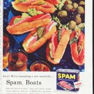 1957 Spam Ad "Spam Boats"