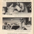 1961 Bell Telephone System Ad "Two places"
