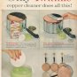 1961 Twinkle Copper Cleaner Ad "Only Twinkle"