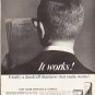 1964 Head & Shoulders Shampoo Ad "It works!"