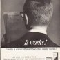 1964 Head & Shoulders Shampoo Ad "It works!"
