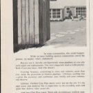 1962 National Clay Pipe Institute Ad "Suburbia"