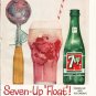 1961 7-Up Ad "Do yourself a flavor"