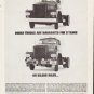 1963 Dodge Trucks Ad "Dodge Trucks Are Warranted"