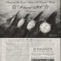 1958 Longines-Wittnauer Ad "Waterproof Watches"