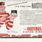 1958 Hastings Piston Rings Ad "oil and gas"
