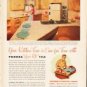 1953 Pomona Tile Ad "Your Kitchen-Time"