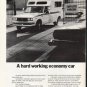 1976 Toyota Ad "A hard working economy car" ~ (model year 1976)