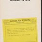 1962 Western Union Ad "Brush it off"
