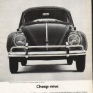 1963 Volkswagen Ad "Cheap new" ~ (model year 1963)