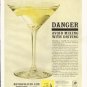 1961 Metropolitan Life Ad "Danger"
