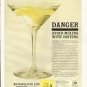 1961 Metropolitan Life Ad "Danger"