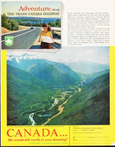 1963 Canada Tourism Ad "Adventure"